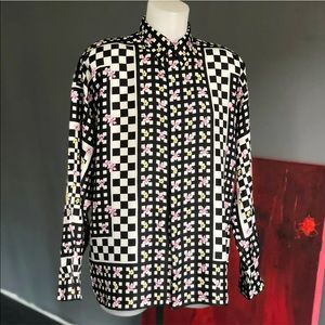 Gianni Versace Silk Shirt L